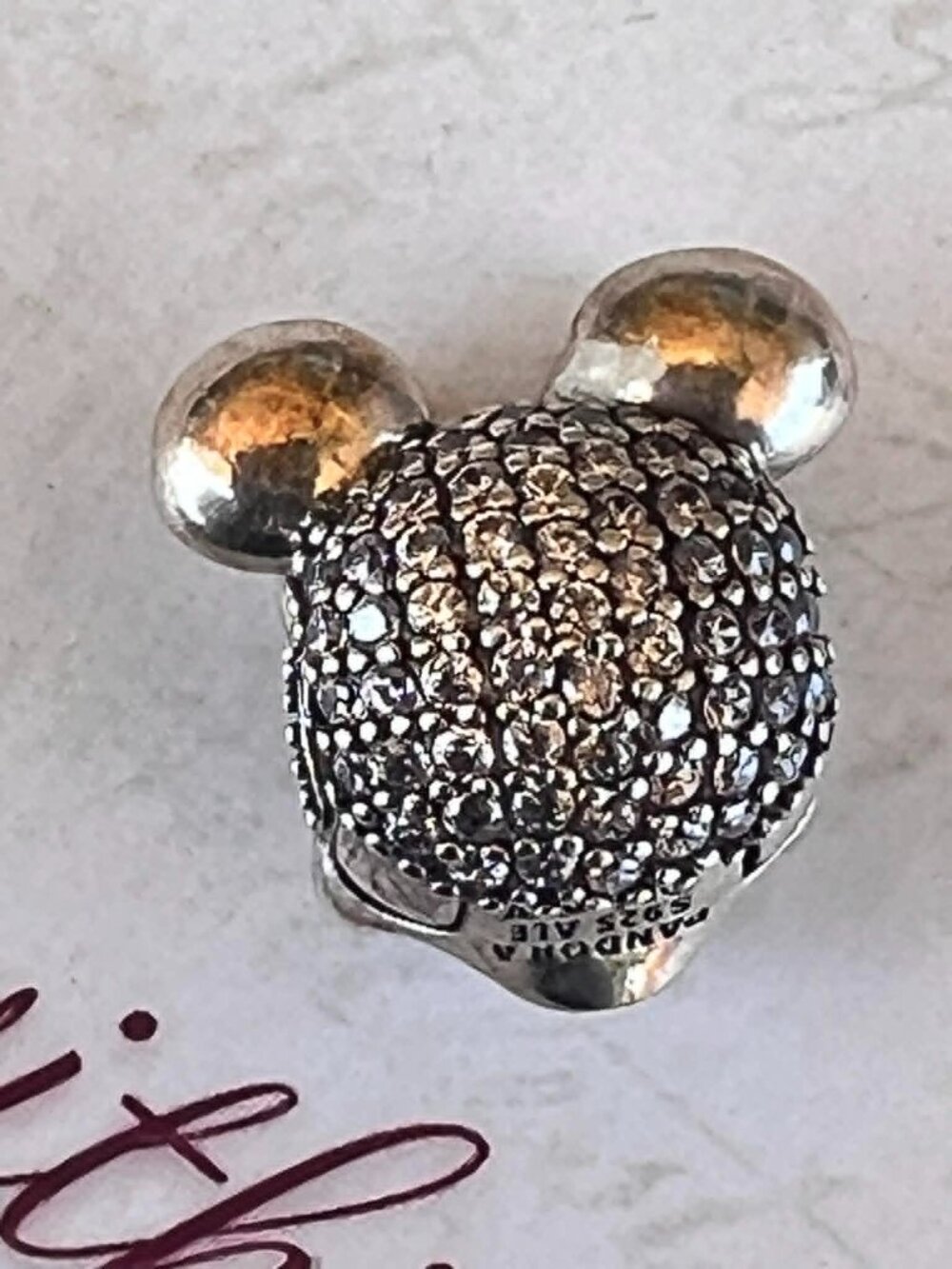 Authentic Pandora Disney Minnie Clip #797496CZS - Picture 5 of 8